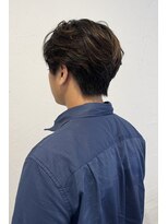 ファム(FAM)&nbsp;フェザーパーマ　ハイライト　ニュアンスパーマ　代官山　中目黒