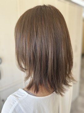 ハイレート 坂戸店(Hairate) アッシュベージュ×ツヤ感×透明感