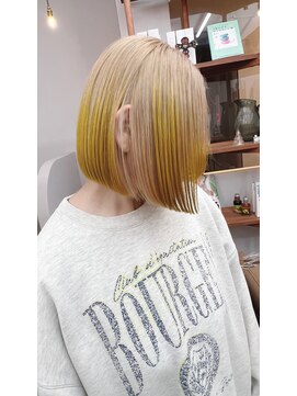 ライカ(laica) ホワイトミルクティー×イエロー