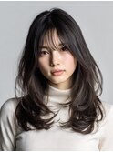 バタフライレイヤー【渋谷/髪質改善/学割/ブリーチ/レイヤー】