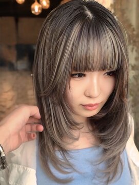 アンドソー 池袋(&so.) レイヤーカット/バレイヤージュ/外国人風/池袋