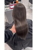 ゆるふわ透け感バング☆外国人クセ毛風セミロング 