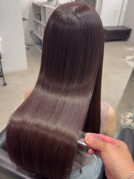 バンクスヘアー(BANK'S HAIR) バーガンディ×髪質改善×最上級ケラチントリートメント