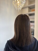 glow up by24 忠岡 艶感ナチュラルミディアムストレート