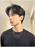 men's/メンズ/リバースセンターパート/ニュアンスパーマ/柏