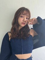 アンダーバーホワイト 天王寺阿倍野店(_WHITE)&nbsp;ウォームブラウン ミディアムヘア