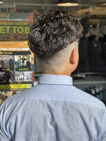 スウェル 船橋店(Swell) MEN’S HAIR/サーフカール/刈り上げセンターパート/船橋