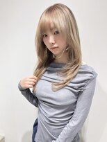 ラキング ギンザ トウキョウ(LAKING GINZA)&nbsp;着物ヘア/ダークアッシュ/ミディアムレイヤーカット/銀座