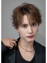 オーシャントーキョー 大阪(OCEAN TOKYO)&nbsp;ワックスなしツーブロックメンズセンターパートニュアンスパーマ