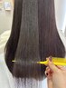 【No2】カット＋髪質改善ストレート＋プレミークトリートメント円20500～