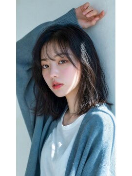 コートフィールエー(CO_T feel.a) 【本町】透明感カラー×顔周りカットで肌まで綺麗に魅せる