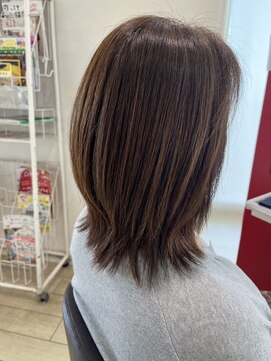 美容室ぱふ 土浦店 レイヤーボブ