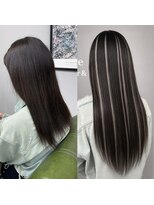 ヘアーアンドビューティーザ エフ(Hair Beauty the F)&nbsp;/ハイライトエクステ　ストレートver/