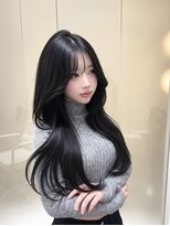 スリー(THREE)&nbsp;色気のある上品さと可愛さをmixした韓国ヘア