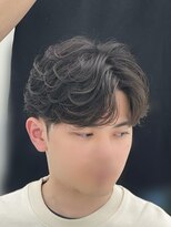 メンズヘアセンス 渋谷(MEN'S HAIR SENSE)&nbsp;ニュアンスパーマ/センターパート/メンズ/眉毛/フェザーパーマ