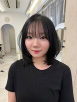 ネモネ バイ ミリー 梅田茶屋町(nemone by milly)&nbsp;艶感ワンカールで決まるミディアムレイヤー