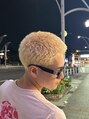 ドルクス 上野店(Dorcus) テーパーフェード×ブリーチこれからの季節にピッタリです!
