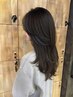 【Chie指名限定】カット+透明感カラー+2stepトリートメント
