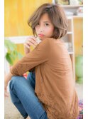 リラクシーボブで、色っぽカジュアル