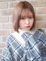 ヘアメイクエイト 丸山店(hair make No.8) 【No.8*岩切祐樹】ボブ×ミルクティーカラー