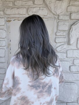 イロヘア アンジョウ(ilo.hair anjo) ブリーチ×シルバーアッシュ