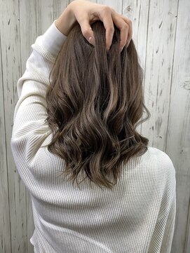 アンダーバーホワイト 南海難波店(_WHITE) 3Dハイライト☆オンザカラー☆ホワイトアッシュ