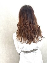 スイ(sui) オレンジブラウングラデーション
