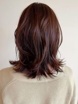 トップヘアーラウンジ 知立(TOP HAIR Lounge) 大きめカールで柔らかシフォンセミディ