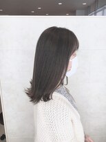 ジーナ 船橋(Zina)&nbsp;艶髪ミディアム × マットグレージュ☆