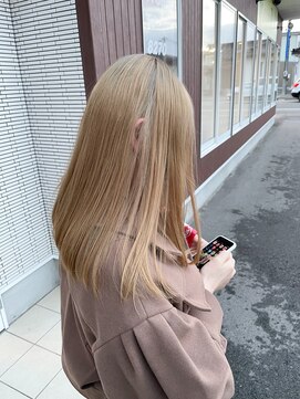 オル(Olu) 【MASAYA】ハイトーンミルクティーベージュ