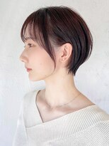 アイティーバイアルバム 下北沢店(IT by ALBUM)&nbsp;ブラウンショート_アースカラーくびれヘアツートン_ba377992