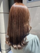 ヒップスデコ(Hip's deco)&nbsp;【ブリーチなしで明るく】ミルクティーグレージュ