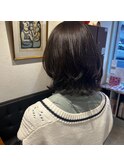 ◎マットグレージュのレイヤーボブ◎