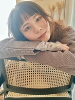 リヤン(Lien)&nbsp;オン眉×ミディアムパーマ