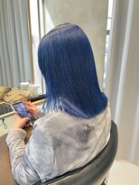 ヘアサロン ガリカ 表参道(hair salon Gallica) 【miko】艶感ブルーブラック/韓国風ネイビーブルー/寒色カラー