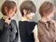ロンド アンブル 四条烏丸(Lond ambre)の写真/絶妙カットで貴女に似合う小顔魅せショ-ト,ボブ!忙しい朝でもセット簡単[髪質改善/四条烏丸/レイヤー/京都]