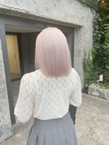 ジオ 国分寺(the O's)&nbsp;斜めバング/シルキーベージュ/ブラントカット[国分寺駅]