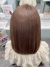 髪質改善カラー(おしゃれ全体染め)+前処理TR+炭酸泉スパ+水TR¥20900→¥14300