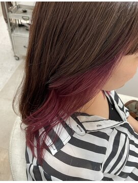 アストレアバイニケ(ASTRAEA by nike) チェリーピンク×イヤリングカラー