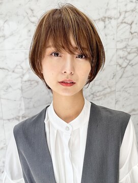 カルナ バイ エルモ(calna by ELMO) calna京橋　ショートボブ/丸みショート