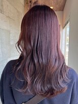 ミルヘアデザイン(mil hair design)&nbsp;ダブルカラーピンクベージュベージュカラーケアブリーチレイヤー