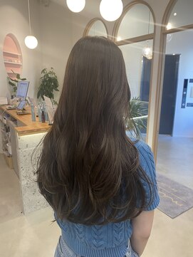 ミレ バイ ルカ(mire by Luca) ブリーチなしのWカラーで"beige color"