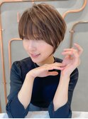 ショートカールセミディシアーカラー姫カット【工藤昴】