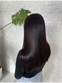 縮毛矯正×髪質改善