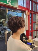 20代30代40代50代大人可愛い小顔ハンサムショートくせ毛風パーマ
