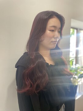 ヘアーアンドメイクアップモパ チェリーレッド