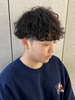 ニアウ 太田店(Niau)&nbsp;メンズナチュラルマッシュ波巻きツイストスパイラルパーマ