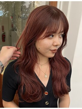 ガーランドギンザ(Garland Ginza) ワインレッド　チェリーレッド　暖色カラー