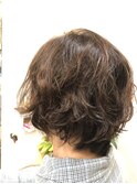 ゆるパーマはスタイリングしやすいですよ