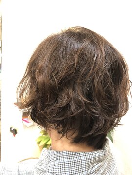 ティティーサッポロ(tity sapporo) ゆるパーマはスタイリングしやすいですよ